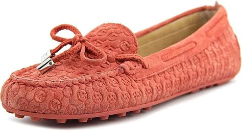 Michael Kors Women's Daisy Cinnamon Suede Moccasin Flats